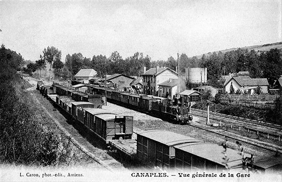 Train station Canaples 