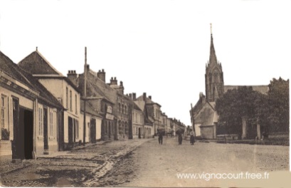 The main drag of Vignacourt