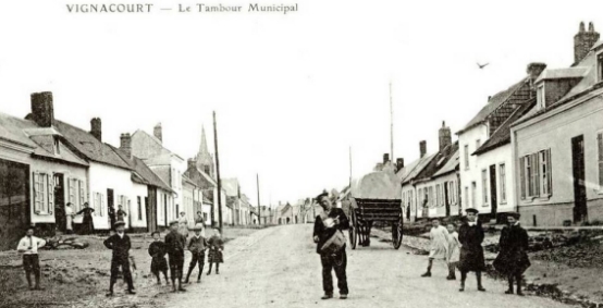 The Vignacourt municipal drum.