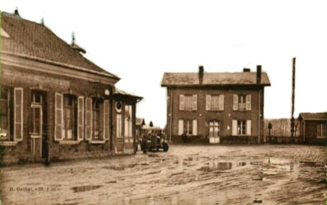 La gare de Vignacourt autrefois