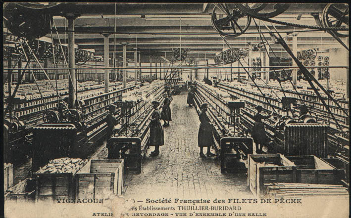 Societe Française de Filets de pêche Thuillier-Buridard, usine de Vignacourt