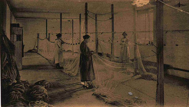 Atelier de Filets de pêche en Picardie